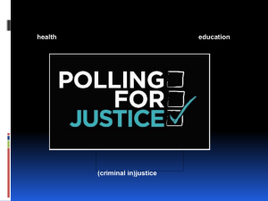 polling for justice - Public Science Project
