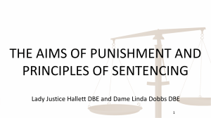 9-the aims of punishment and principles of sentencing
