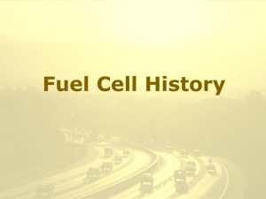 Fuel Cell History - The University of Toledo