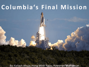 Columbia `s Final Mission