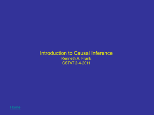 Causal Inference - Michigan State University