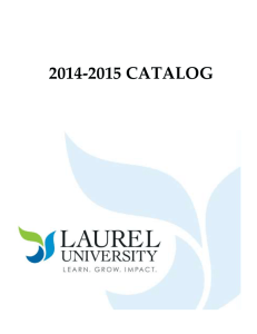Laurel Catolog - Laurel University