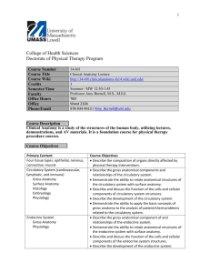 34.601 Syllabus 2015 - 34-601ClinicalAnatomy-FA14