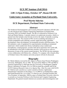 ECE 507 Seminar (Fall 2014)