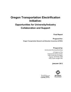 Chapter IV: Results of the Oregon EV Industry Needs Assessment