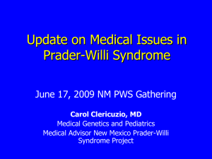 Current Medical Issues – Power Point Presentation