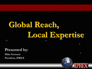 Global Reach, Local Expertise