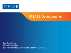 IPSASB Developments