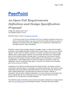PeerPoint - Public Intelligence Blog