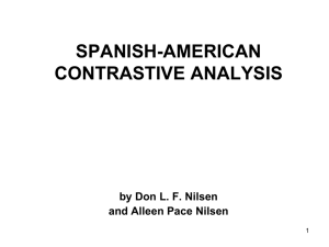 Spanish-American Contrast