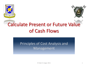 Calculate Present or Future Value