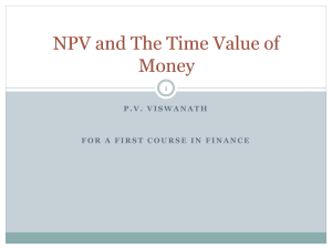 npv_timevalue