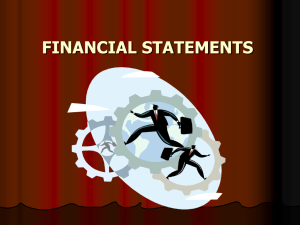 FINANCIAL STATEMENTS