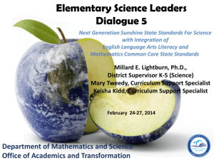 Science Leaders Dialogue