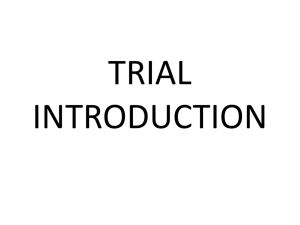 Trial Elements PowerPoint