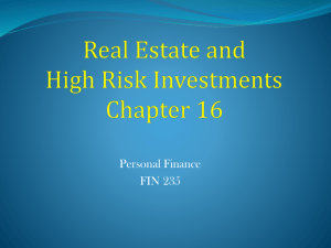 Real Estate Investing Chapter 16