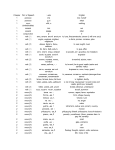 Wheelock's vocab