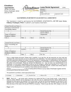 GLEN ELECTRONIC lease 15-16