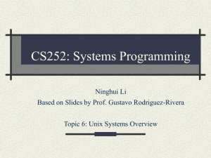CS354: Operating Systems