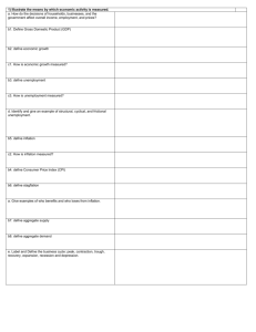 Unit 3 part 1 standards questions