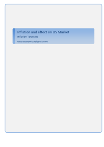 Inflation and effect on US Market
