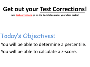 and test corrections go on the back table under your class period