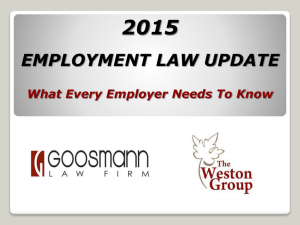 "What Every Employer Needs To Know"