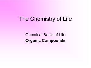 Revised Chp 3 Organic Compounds