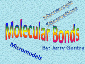 Molecular Bonds