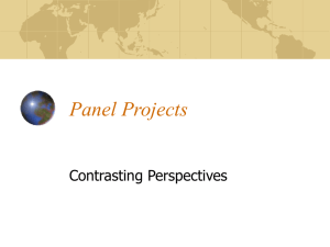 Panel Projects