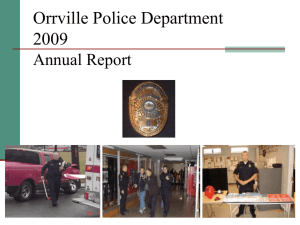 2009 Annual Report - Orrville Police Department