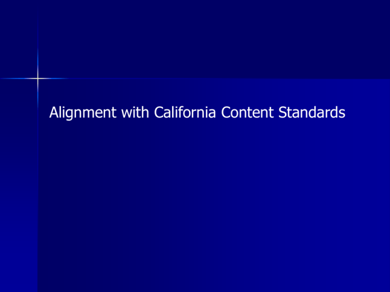 alignment-with-california-content-standards