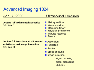 ultrasound lecture 1