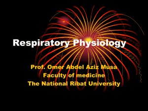 Respiratory Physiology