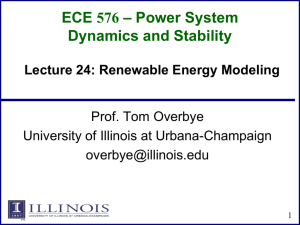 Renewable Energy Modeling - University of Illinois at Urbana