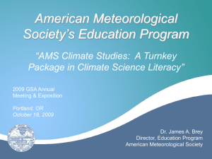 AMS Education Program