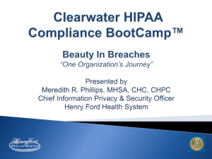 code b alert program - Clearwater Compliance