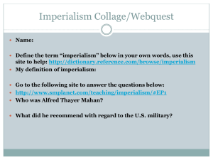 Imperialism Collage - Mr. Davis' US History Website