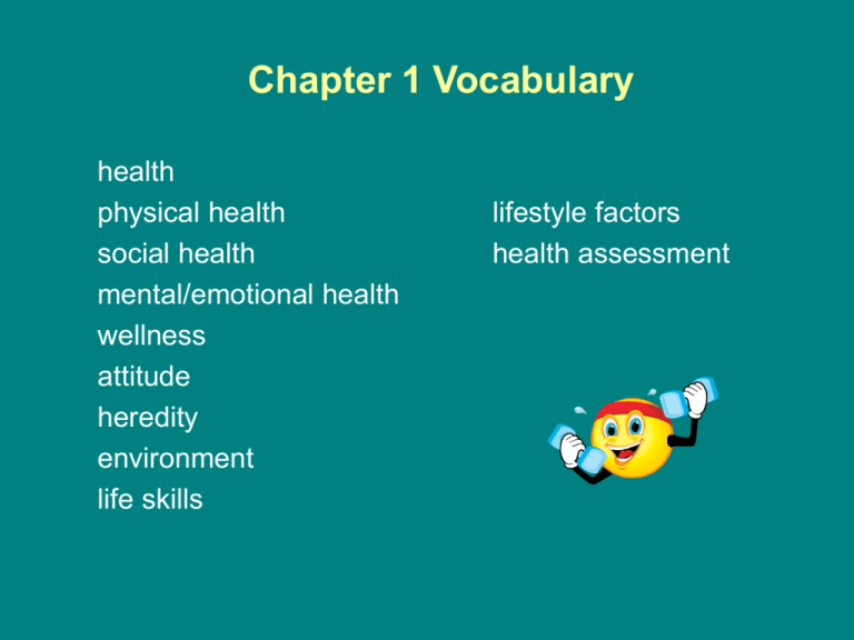 Chapter 1 Vocabulary