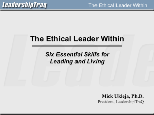 The Ethical Leader Within