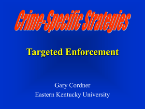 Community Problem-Oriented Policing
