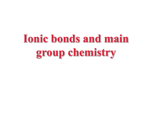 Ionic bonding (download)