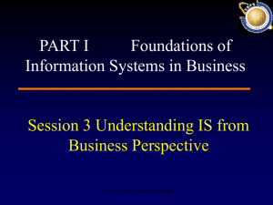 Session 2 Concept of Information Systems