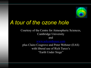 A tour of the ozone hole