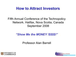 How to attract investors