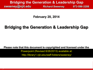 Bridging the Generation and Leadership Gap, NJLA Monroe