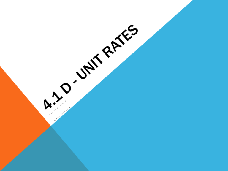 unit-rates