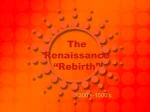 Renaissance PowerPoint