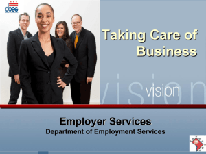 Employer Services