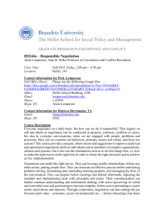 Syllabus - Brandeis University